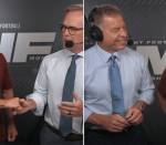 Troy Aikman might hardly consistof his laughter after Commanders owner Josh Harris awkwardly shook Joe Buck’s hand