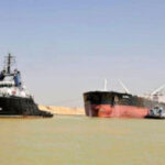 2 tankers clashed in Egypt’s Suez Canal, briefly interferingwith traffic in the essential waterway