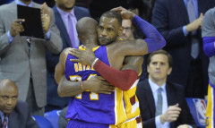 LeBron James honors Kobe Bryant’s memory by positioning at Lakers center