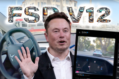 Tesla FSD V12 can park itself