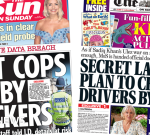 Paper headings: Met personnel information breach and Dorries givesup as MP
