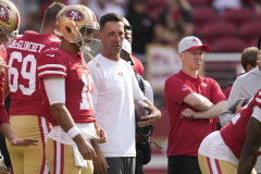 Kyle Shanahan can’t untangle playoff imperfections from ‘unusual’ 49ers QB scenario