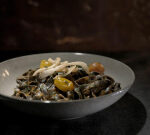 MKR Episode 2 dish: Squid Ink Linguine