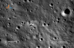 Chandrayaan-2 Orbiter caught Chandrayaan-3 lander on lunar surfacearea