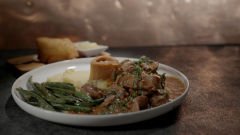 MKR Episode 6 Recipe: Osso Buco with Anchovy Gremolata and Polenta