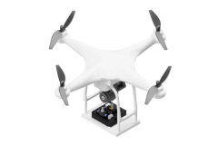 Lab-on-a-drone system detects and measures air pollutants in real-time