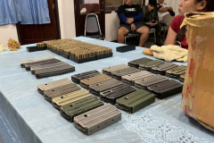 Myanmar lady detained with empty M16 cartridges