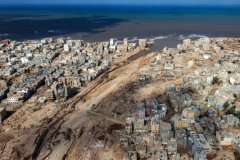 Communications cut to flood-ravaged Libyan city