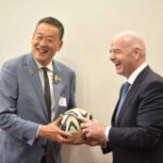 PM Srettha goesover cooperation with Fifa president