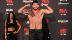 Bellator 299 weigh-ins results: Title battle main, one fighter heavy in Dublin
