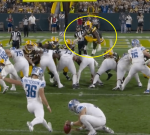 Quay Walker’s ridiculous jumping charge on a Lions’ FG cleaned away the Packers’ return possibilities