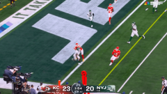 Patrick Mahomes sensibly moved rather of scoring a late goal and it crushed Chiefs wagerers