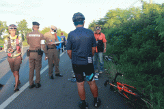 Pickup rams into bicyclists, 2 eliminated, 4 hurt
