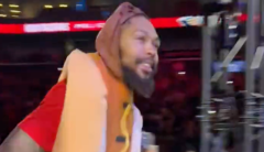 Brandon Ingram used the silliest hot pet outfit throughout open practice for the Pelicans