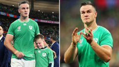 Johnny Sexton’s kid provides five-word message to daddy after Ireland’s Rugby World Cup exit