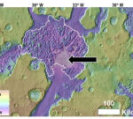Focused biosignatures in a ancient Martian mud lake