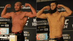 UFC 294 video: Kamaru Usman makes weight on 10 days’ notification, Khamzat Chimaev returns to middleweight