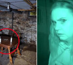 Inside the Conjouring House Aussie ghost hunter Amy put her phone on the table. What happened next will haunt her forever