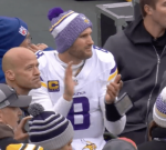 Kirk Cousins understood his Achilles injury was bad however still cheered for his Vikings colleagues from the cart