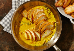 Velvety Mustard Shallot Chicken