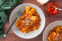 I Made Emeril Lagasse’s Spicy Rigatoni and My Mouth Is On Fire (In the Best Way)