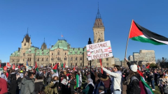 Pro-Palestinian marches held throughout Canada inthemiddleof worldwide demonstrations