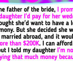 I Didn’t Want to Pay for My Daughter’s Expensive Wedding, Now She Won’t Speak to Me
