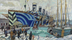 Before he was a Group of Seven painter, Arthur Lismer was a wartime artist in Halifax
