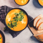 Hearty Carrot & Chickpea Soup