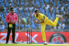 Starc takes 3 as Australia bowl out India for 240 in World Cup last