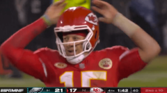 Patrick Mahomes was entirely shocked after Marquez Valdes-Scantling dropped a game-winning Chiefs TD