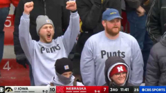 Fans at Iowa