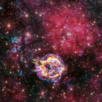 An bewitching, brand-new ground-based view of a supernova residue