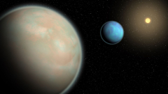 Hazy skies revealed: Scientists replicate conditions on water-rich exoplanets