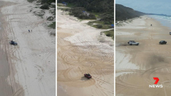 Teewah Beach: Footage reveals extensive hooning on Sunshine Coast hotspot as traveler’s death raises worries