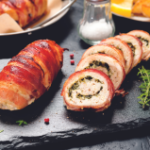 Chicken & Bacon Rolls with Chimichurri