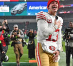 1 oddsmaker has the 49ers as a complete 5 points muchbetter than every NFL group right now