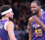 Devin Booker, Kevin Durant noise off on Lakers’ phantom timeout that assisted remove Suns from In-Season Tournament