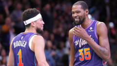 Devin Booker, Kevin Durant noise off on Lakers’ phantom timeout that assisted remove Suns from In-Season Tournament