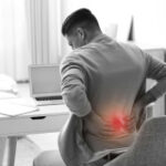 The cause of lower back discomfort
