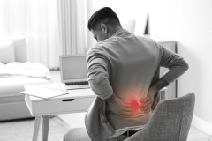 The cause of lower back discomfort