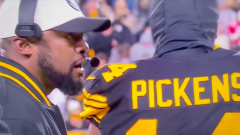 Mike Tomlin appeared to provide George Pickens a difficult love speech on the sideline duetothefactthat of his bad effort