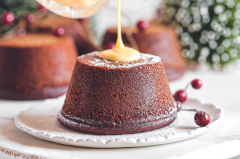 Sugarless Gingerbread Pudding