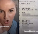 ‘Methamphetmaine Rules’ mum Kirsten Drysdale lawfully alters her boy’s name