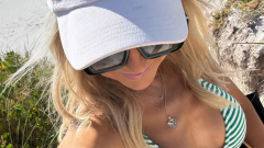 Carrie Bickmore reveals off ‘smoking hot’ figure in brand-new swimwear photos while on vacation in WA