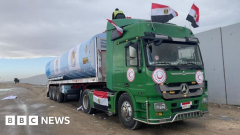 Israel states it will enable 2 trucks of fuel a day into Gaza