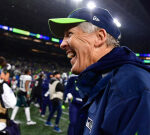 Split screen video reveals Pete Carroll and DK Metcalf commemorating the game-winning Seahawks TD vs. Eagles