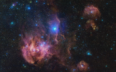 VST Telescope Captures Stunning View of Running Chicken Nebula