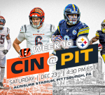 See Bengals vs. Steelers Live Week 16: Time, TV Channel, Live Stream