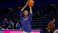 Women’s hoops fan Lil Wayne offers advice to Angel Reese about the pressures of stardom